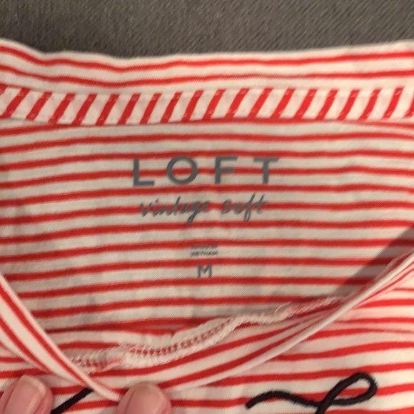 LOFT vintage soft T-shirt - Picture 3 of 6